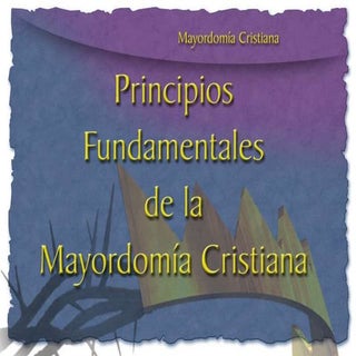 Principios Fundamentales Mayordomía...