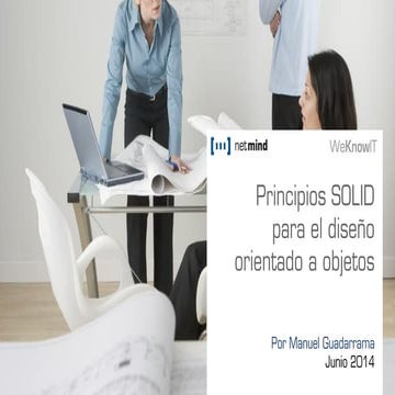 Principios SOLID para el diseño orientado a objetos