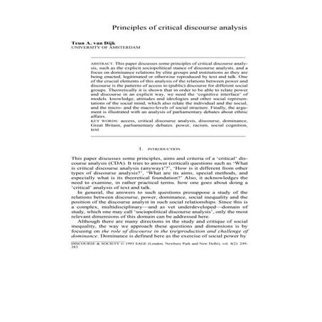 Principle of-discourse-analysis