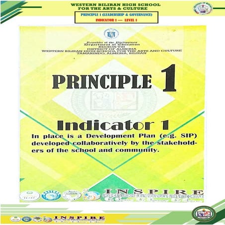 SBM PRINCIPLE LEVEL OF PRACTICE IN THE SCHOOL | PDF