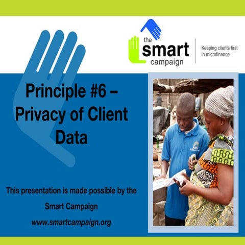 Principle #6 privacy of client data to post | PPT