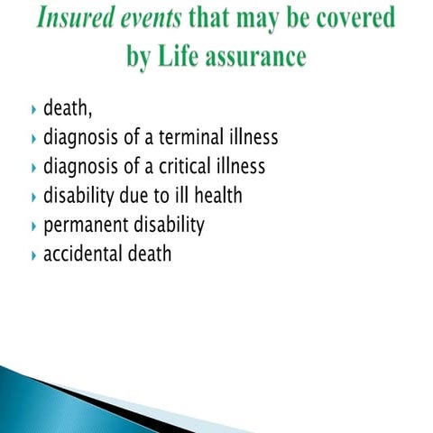 Principle of insurance ss 2 2 nd term