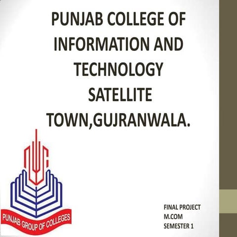 ICI VINIL-Principles of marketing