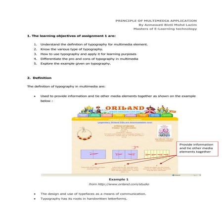 Principle of multimedia Azmawati