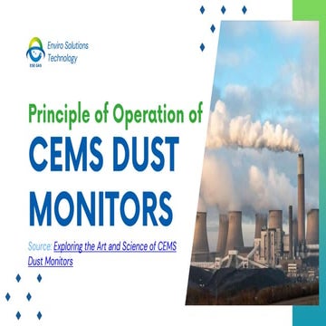 Principle of Operation of CEMS Dust Monitors