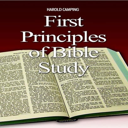 First Principles of Bible Study