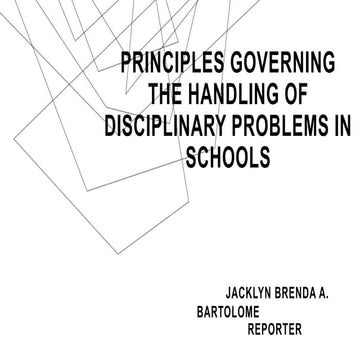 School discipline rules of procedure | PPT