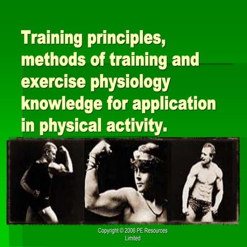 principles-of-training-for beginners and