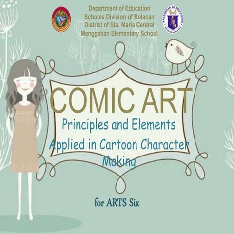 Principles and elements applied in comic art