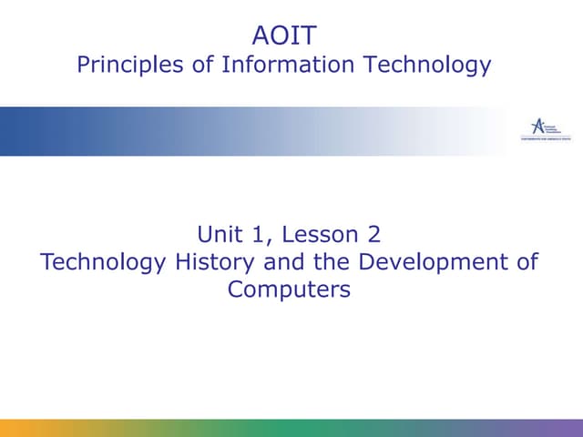Principles It Lesson2 Presentation 052308