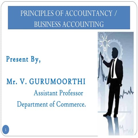 Principles of accountancy or business accounting