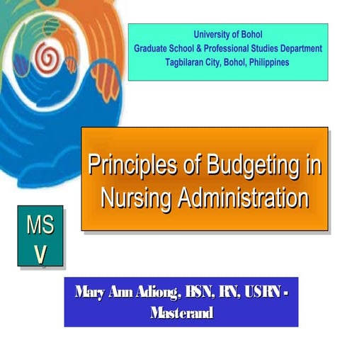 Budgeting Principles in Nursing Administration