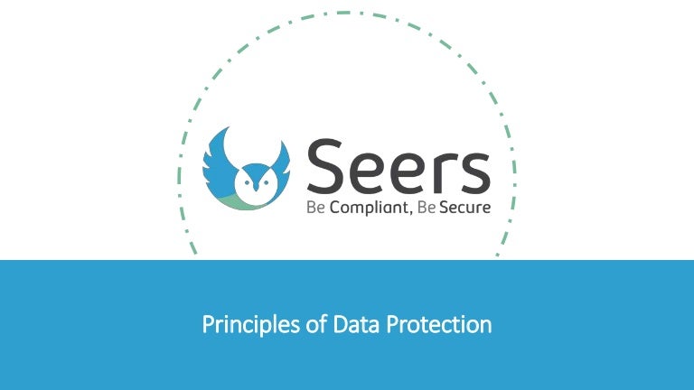 Principles of Data Protection