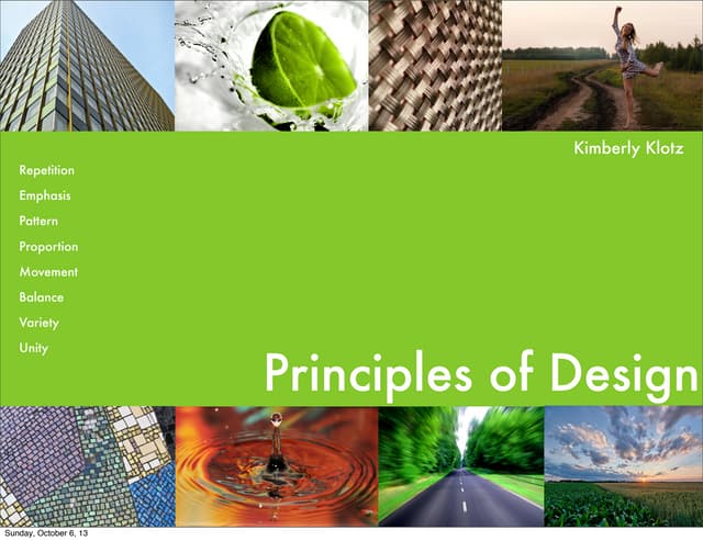 Principles of design
