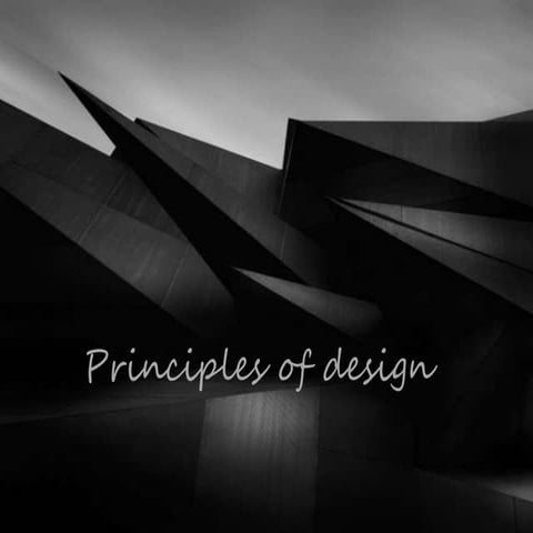 Emphasis : Principles of design