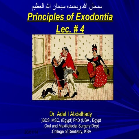 Principles of Exodontia