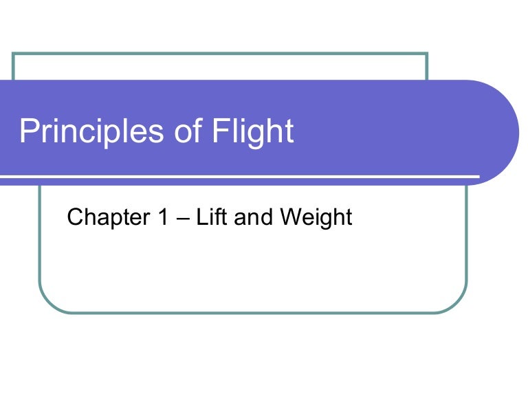 Principles of flight_chapter_1