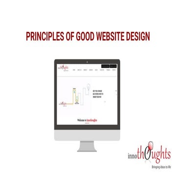 Principles of good website design
