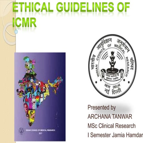 Principles  of icmr