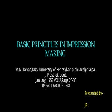 basic Principles Of Impression Making.pptx