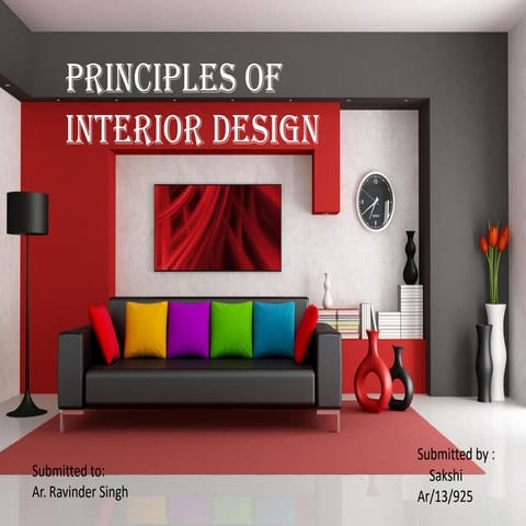 Principles of interior design