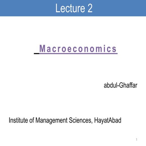 Principles of macroeconomics