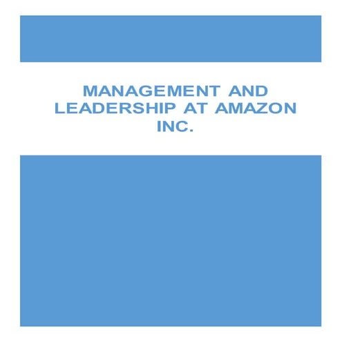 Principles of management