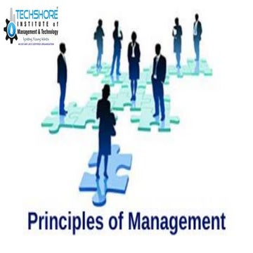 PRINCIPLES OF MANAGEMENT - MANAGEMENT COURSES