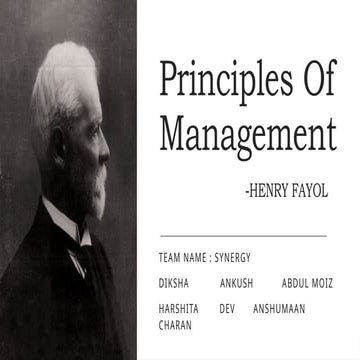 Principles Of Management business study management