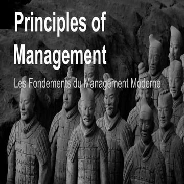 Principles of management