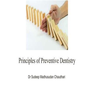 Principles of preventive dentistry