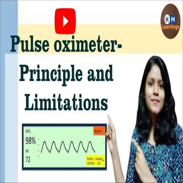 How Pulse oximeter works- Principle and Limitations I SpO2 I Respiratory Phys...