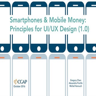 Smartphones & Mobile Money: Princip...