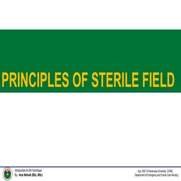 PRINCIPLES OF STERILE FIELD.pptx