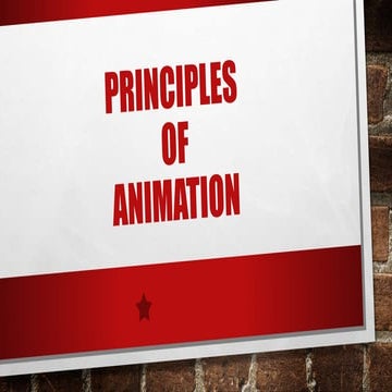 Principles of animation