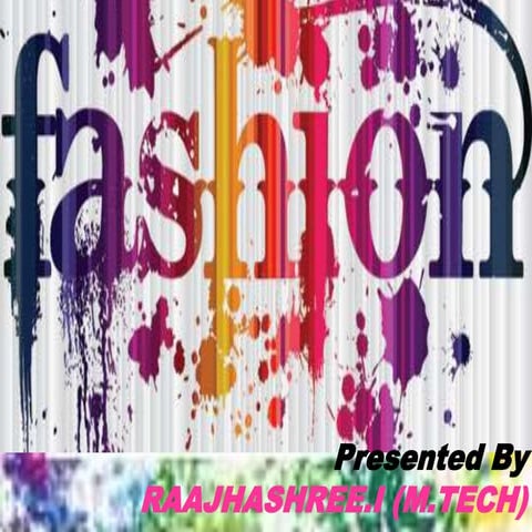 Fashion-Prinicipals of design