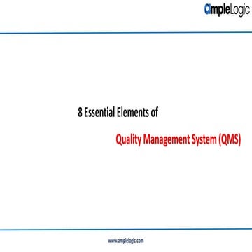 Quality Management System
