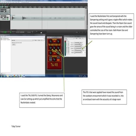 Printscreen of Sound mix 1