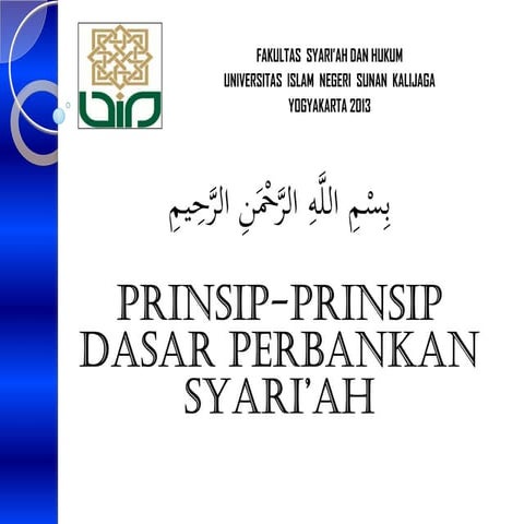 Prinsip Prinsip Dasar Dalam Produk Perbankan Syariah Pdf