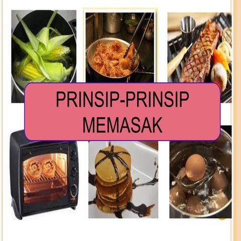 Prinsip prinsip memasak