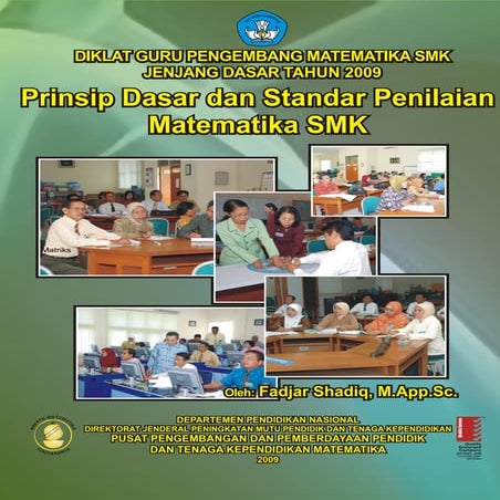 Prinsip Dasar dan Standar Penilaian Matematika SMK | PDF
