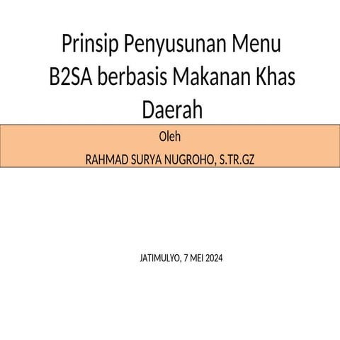 materi b2sa pada anak anak sekolah dasar | PPTX