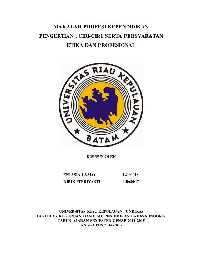 Makalah Etika Dan Profesional Makalah Etika Dan Profesional
