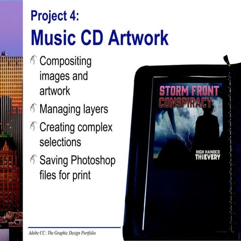 Photoshop 2018 Music CD Artwork