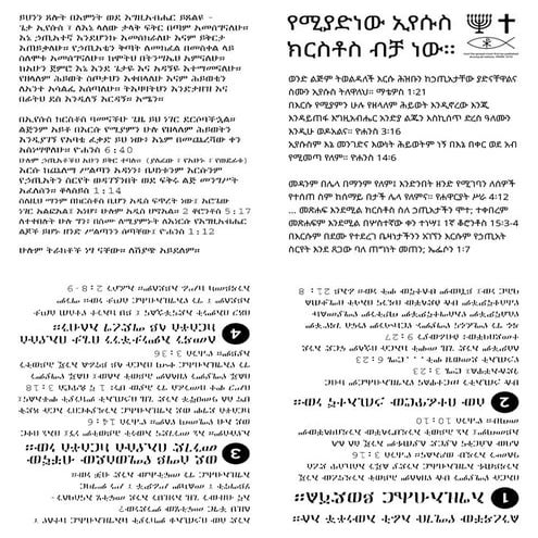 Printable Amharic Gospel Tract - ONLY JESUS CHRIST SAVES.pdf
