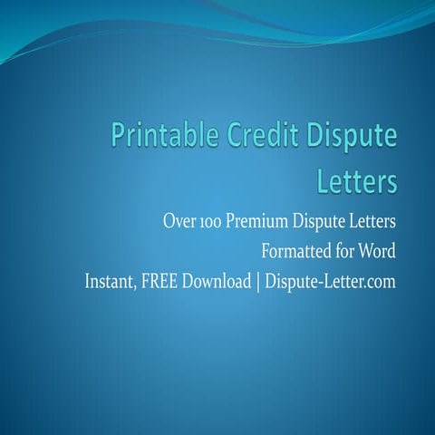 printable-credit-dispute-letters-ppt
