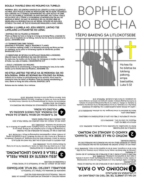 Printable Sesotho Gospel Tract - Prisoner's Hope.pdf