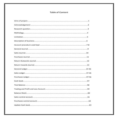 principle of accounts sba