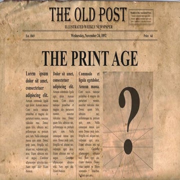 Print age
