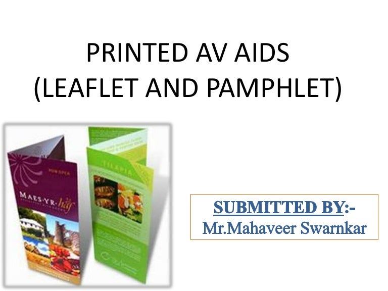 Printed av aid